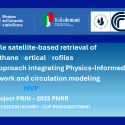global scale satellite-based retrieval of Methane Vertical Profiles via an innovative approach integrating Physics-Informe Neural Network and circulation modeling - MVP