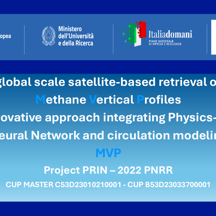 global scale satellite-based retrieval of Methane Vertical Profiles via an innovative approach integrating Physics-Informe Neural Network and circulation modeling - MVP
