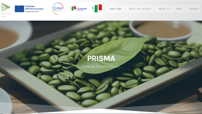 Home page del sito del Progetto Prisma